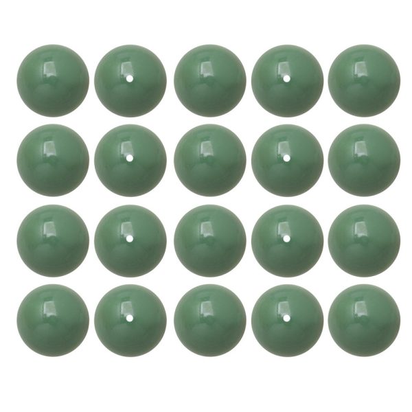 Preciosa Crystal Gemcolor Pearl, Round 8mm, Sage (20 Pieces) Cheap - Image 2