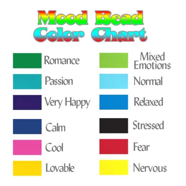Mirage Color Changing Mood Beads - Round Spacer With Honey-Bee Pattern 19mm (2 pcs) on Sale - Image 3