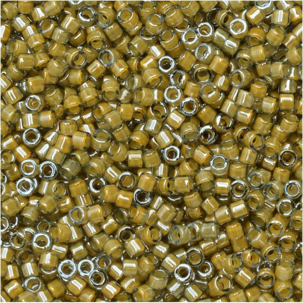 Miyuki Delica Seed Beads, 11 0 Size, #2046 Luminous Mushroom (2.5  Tube) Online Sale - Image 2