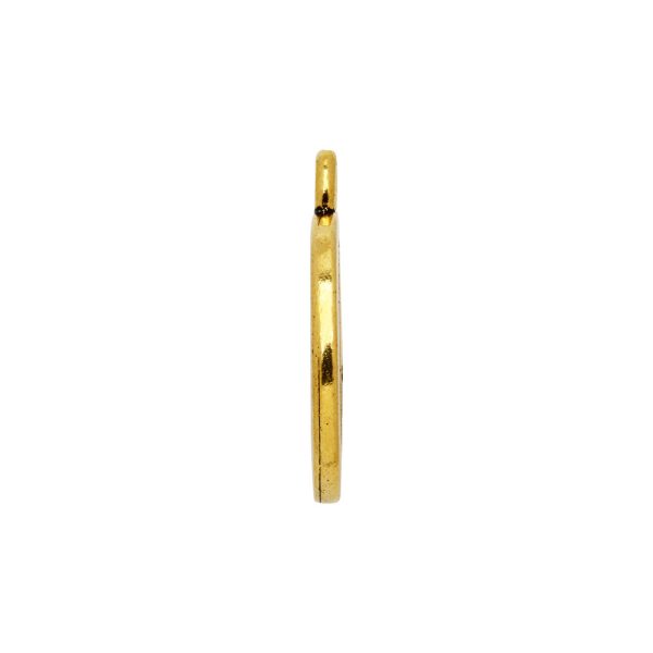 TierraCast Zodiac Charm Collection, Libra Symbol 19x15.25mm, 1 Piece, Antiqued Gold Plated Fashion - Image 2