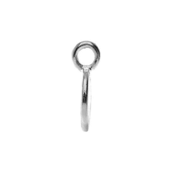 TierraCast Alphabet Charm, Uppercase Letter  C  16.5x11.5mm, Antiqued Silver Plated (1 Piece) on Sale - Image 2