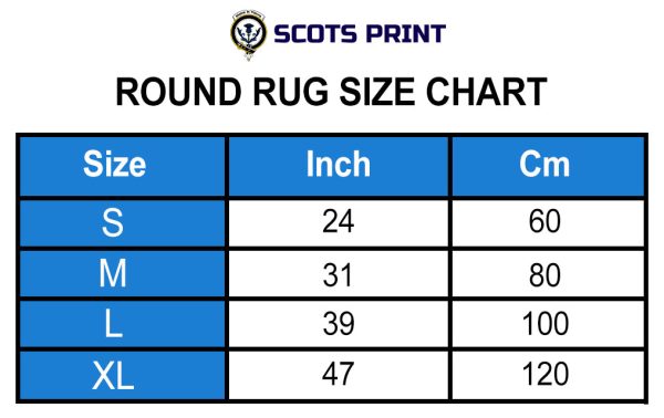 Crichton Tartan Crest Round Rug Online Hot Sale - Image 5