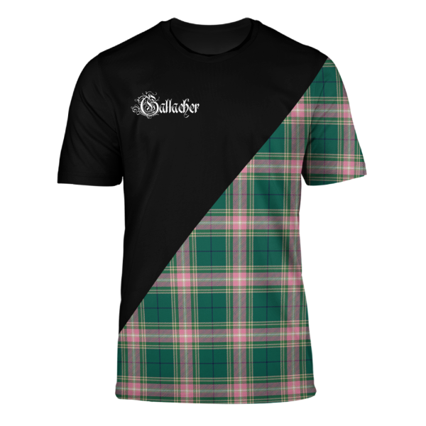 Gallacher Tartan - Military T-Shirt on Sale