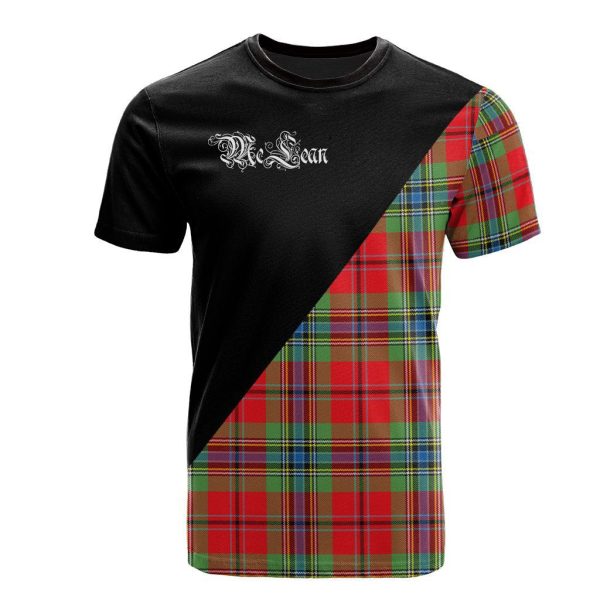 McLean of Duart Modern Tartan - Military T-Shirt For Cheap