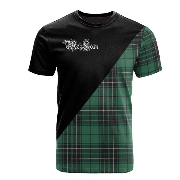 McLean Hunting Ancient Tartan - Military T-Shirt Discount