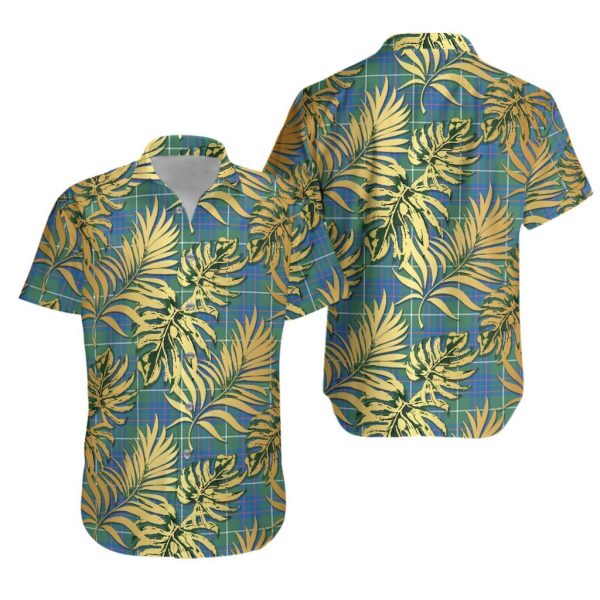 MacIntyre Hunting Ancient Tartan Vintage Leaves Hawaiian Shirt Online Sale