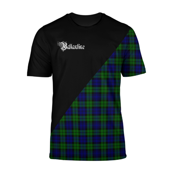 Ballantine Tartan - Military T-Shirt For Sale