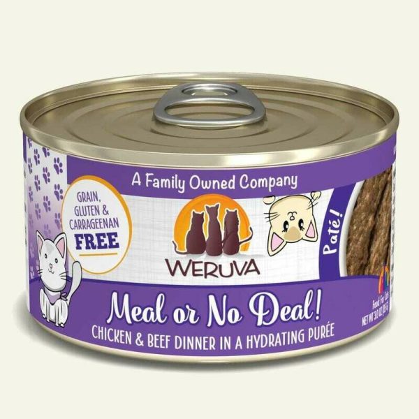 Weruva Meal or No Deal! Chicken & Beef Dinner In A Hydrating Puree Sale